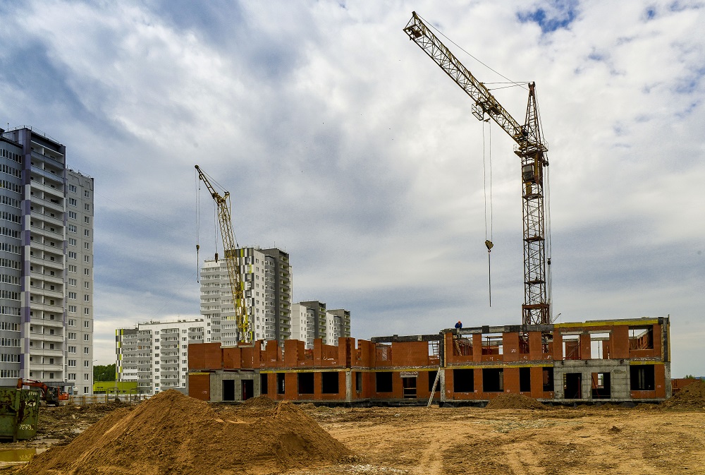 Строительство нового детского сада на улице Евгения Пермяка в Мотовилихе